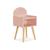 Table de chevet chambre enfant, pieds en pin Blanc+Rose+Vert 8 - vertbaudet enfant 