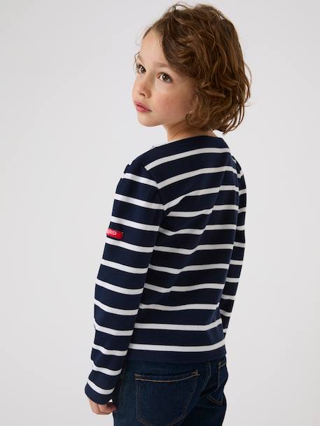 Marinière thermolactyl Blanc+Bleu marine+Bleu poudré+Gris 6 - vertbaudet enfant 