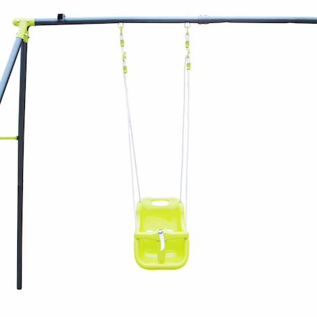 Siège de balançoire pour bébé, pour portique de 2 à 2,5m, agrès, accessoire Vert 4 - vertbaudet enfant 