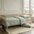 Housse de couette 1 personne satin de coton bio lavé Ambre+Cyprès+Peach+Tilleul 19 - vertbaudet enfant 
