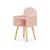 Table de chevet chambre enfant, pieds en pin Blanc+Rose+Vert 12 - vertbaudet enfant 
