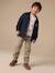 Pantalon garçon  fluide facile à enfiler garçon beige+bleu nuit+terracotta+vert sauge 23 - vertbaudet enfant 