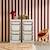 Meuble de rangement enfant 4 bacs de rangement, 41,5 x 30 x 89cm (lot de 2) Blanc+Naturel 3 - vertbaudet enfant 
