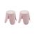 Lot de 2 tabourets empilables enfant polypropylène et bouclette texturée - niki kids Beige+Moutarde+Noir+Rose pâle+Terracotta+Vert céladon 20 - vertbaudet enfant 