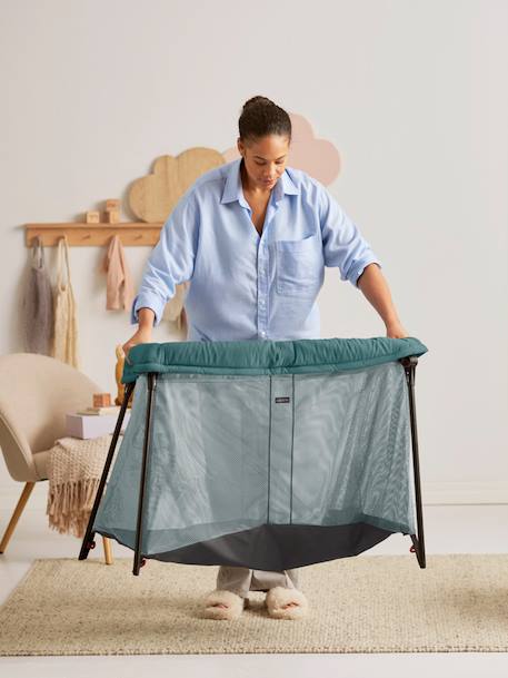 Lit parapluie Light BabyBjörn noir+VERT FONCE 17 - vertbaudet enfant 