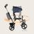 Tricycle poussette haari jusqu’à 25 kg avec siège réversible, panier et sac Beige taupe+Bubblegum+Green sage+Jeans+Pink rose+Stone grey 20 - vertbaudet enfant 