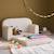 Canapé lit enfant en velours côtelé dépliable, l 90 x p 43 x h 51,5 cm Crème+Kaki 4 - vertbaudet enfant 