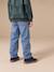 Jean loose morphologie medium double stone+noir 8 - vertbaudet enfant 