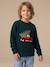 Pull noël manches longues garçon vert foncé 2 - vertbaudet enfant 