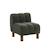 Fauteuil enfant pieds arrondis bois d'hévéa et bouclette l 47 x p 56,5 x h 52,5cm - angel Blanc+Kaki 8 - vertbaudet enfant 
