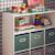 Meuble de rangement pour enfant camille avec 7 compartiments et 6 paniers en velours Bleu+Rose+Vert 16 - vertbaudet enfant 