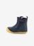 Boots fourrées cuir bébé garçon Socool Cho 1ers pas marine 3 - vertbaudet enfant 