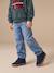 Jean loose morphologie medium double stone+noir 1 - vertbaudet enfant 