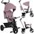 Tricycle poussette haari jusqu’à 25 kg avec siège réversible, panier et sac Beige taupe+Bubblegum+Green sage+Jeans+Pink rose+Stone grey 25 - vertbaudet enfant 
