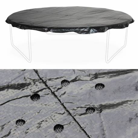 Pack accessoires pour trampoline ?260cm pack accessoires Gris 4 - vertbaudet enfant 