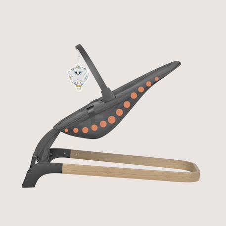 Transat bébé june air léger et respirant avec pliage à plat Grey graphite 3 - vertbaudet enfant 