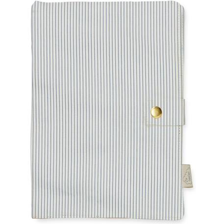 Protège carnet de santé classic stripes blue Bleu 1 - vertbaudet enfant 
