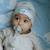 Attache sucette wood blueberry bliss Blanc, bleu 4 - vertbaudet enfant 