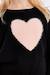 Pull en maille, motif cœur Noir 4 - vertbaudet enfant 