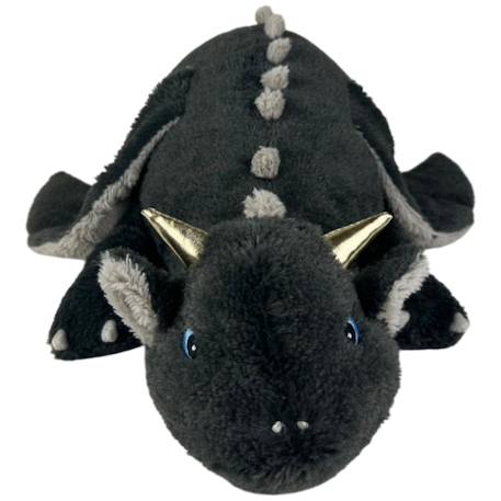 Peluche nemu nemu dragon noir (60 cm) Noir 2 - vertbaudet enfant 