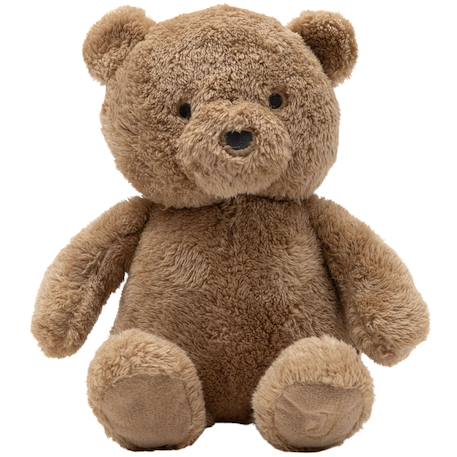 Peluche jollies bear brave (25 cm) Marron, noir 1 - vertbaudet enfant 