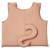 Gilet de natation beige tully le tigre (1-2 ans) Beige, orange 2 - vertbaudet enfant 
