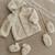 Chaussons chauds pour bébé teddy sand paws (0-3 mois) Beige+Beige 10 - vertbaudet enfant 