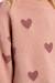 Pull en maille, imprimé cœurs Noir+Rose 10 - vertbaudet enfant 