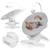 Balancelle transat électrique iris 360° avec 3 mouvements, 5 vitesses et 12 mélodies Beige sand+Grey concrete 7 - vertbaudet enfant 