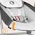 Balancelle transat otto avec 5 vitesses, sons de la nature et pliage compact Cozy grey 4 - vertbaudet enfant 