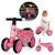 Draisienne sammy à 4 roues avec siège ergonomique Pink rose+White+Yellow honey 1 - vertbaudet enfant 