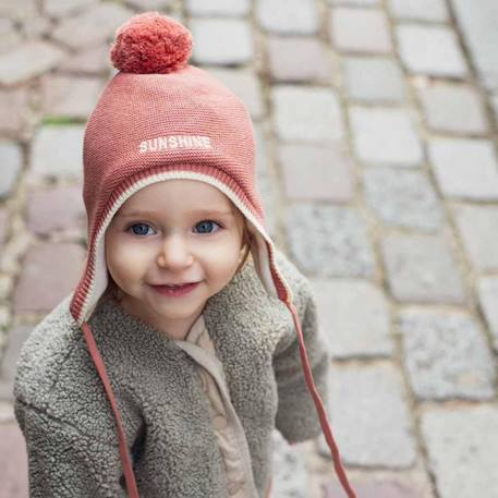 Bonnet bébé sunshine (3-9 mois) Rose 3 - vertbaudet enfant 