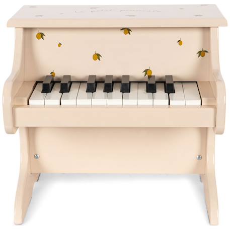 Piano miniature brillant à motif Jaune, beige 2 - vertbaudet enfant 