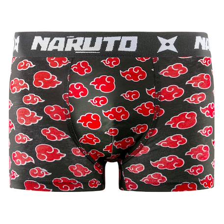Lot de 4 boxers  naruto shippuden Noir/rouge/bleu/blanc/beige 2 - vertbaudet enfant 