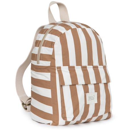 Sac à dos bébé caramel sailor Blanc, marron 1 - vertbaudet enfant 