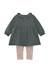 Ensemble robe + bas 100% coton bébé fille Bleu canard 4 - vertbaudet enfant 