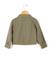Veste 100% coton fille Kaki clair 2 - vertbaudet enfant 