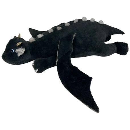 Peluche nemu nemu dragon noir (60 cm) Noir 1 - vertbaudet enfant 