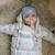 Attache sucette wood blueberry bliss Blanc, bleu 3 - vertbaudet enfant 