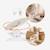 Balancelle et nacelle électrique vivi set avec 3 modes, 12 mélodies et télécommande Beige sand 4 - vertbaudet enfant 