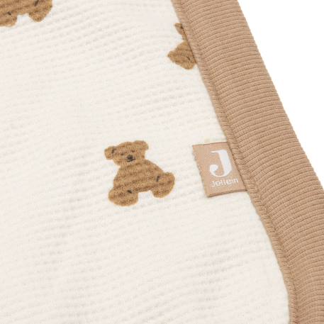 Couverture mini teddy bear little waffle-fluffy (100 x 150 cm) Ecru, marron, beige 4 - vertbaudet enfant 