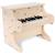 Piano miniature brillant à motif Jaune, beige 1 - vertbaudet enfant 
