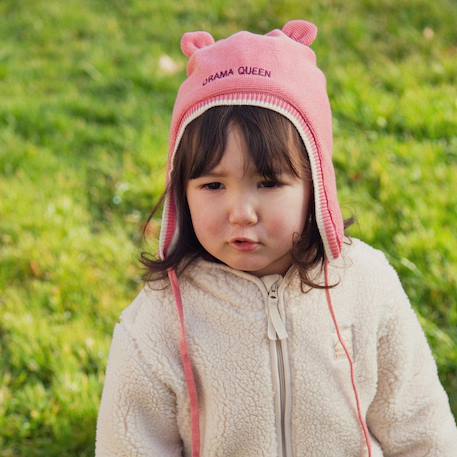 Bonnet bébé drama queen (3-9 mois) Rose 3 - vertbaudet enfant 