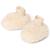 Chaussons chauds pour bébé teddy sand paws (0-3 mois) Beige+Beige 7 - vertbaudet enfant 