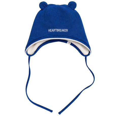 Bonnet bébé heartbreaker (3-9 mois) Bleu 1 - vertbaudet enfant 