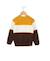 Pull 100% coton garçon Naturel / chocolat / jaune 2 - vertbaudet enfant 