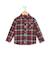 Chemise manches longues 100% coton garçon Carreaux grenat 1 - vertbaudet enfant 