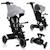 Tricycle évolutif 2en1 berry dès 9 mois avec sonnette et porte-gobelet Green forest+Grey stone+Pink rose 7 - vertbaudet enfant 