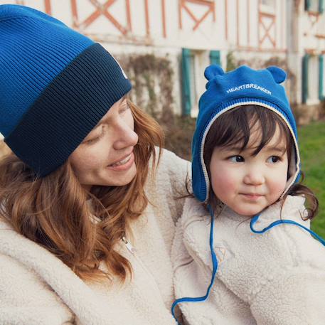 Bonnet bébé heartbreaker (3-9 mois) Bleu 3 - vertbaudet enfant 