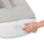 Transat balancelle électrique vinci léger avec 3 modes de balancement et 4 mélodies Beige sand+White cream 10 - vertbaudet enfant 